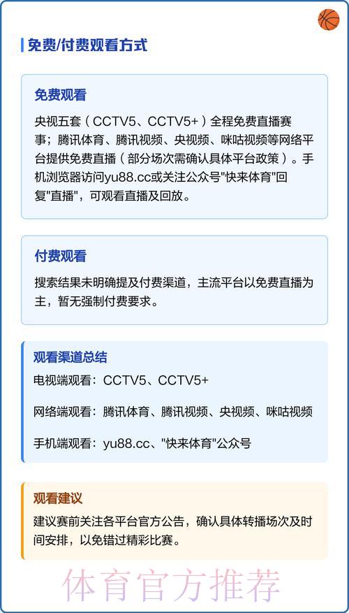 世界杯全程直播：官方实时观看渠道完整指南