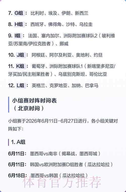 2026年世界杯赛事深度预测与全面解析